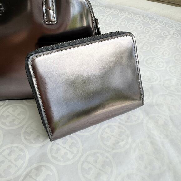 Tory Burch Emerson Dome Satchel 153467 & Emerson Mini Wallet 153359 - Picture 12 of 16